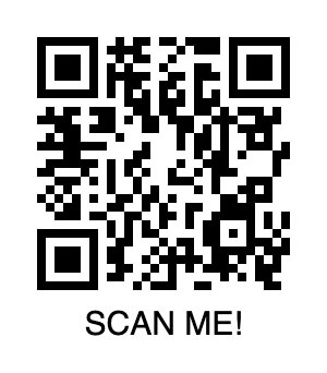 文字入りQRコードの例